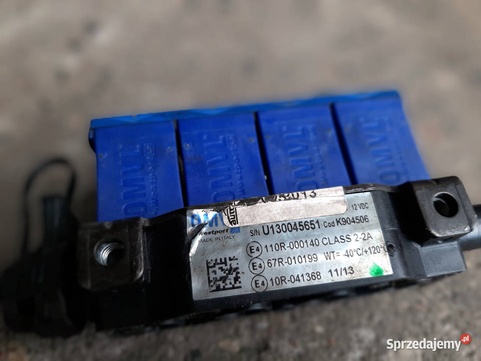 OMVL Listwa wtryskowa wtryskiwacze LPG 4 osobowe