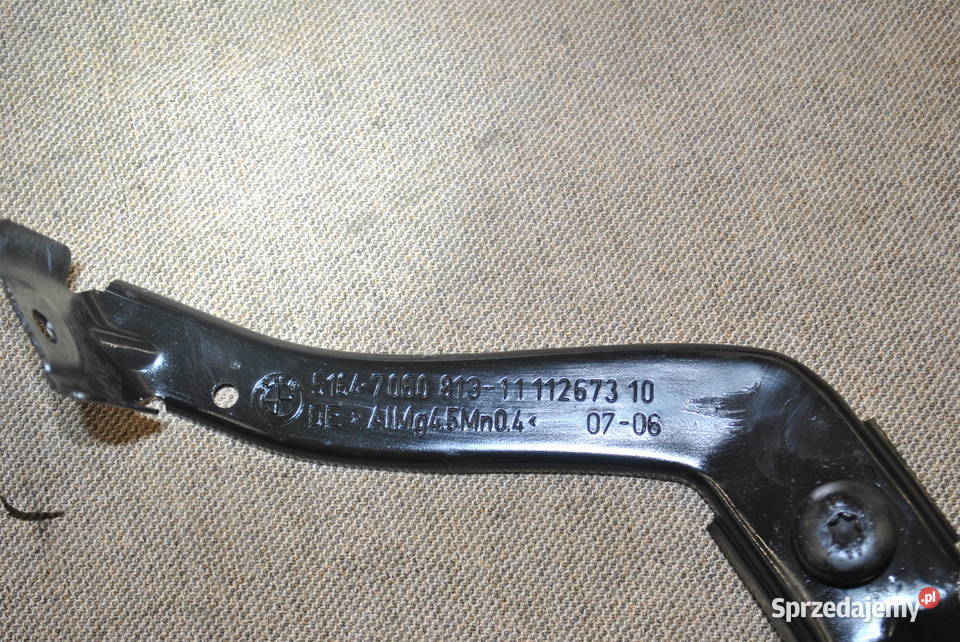 Uchwyt ścianki bocznej wzmocnienia czołowego śląskie Poręba