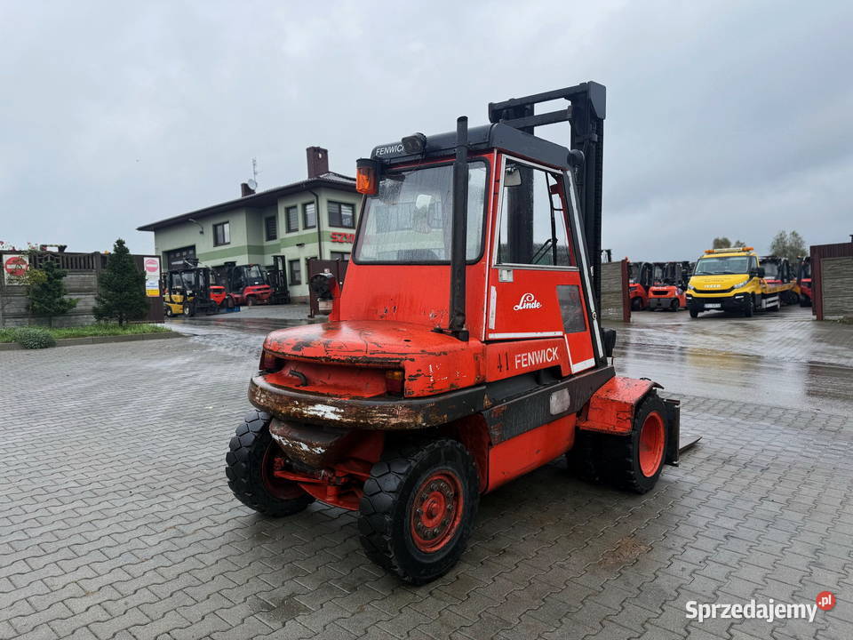 wózek widłowy LINDE H40D DEUTZ diesel bliźniacze