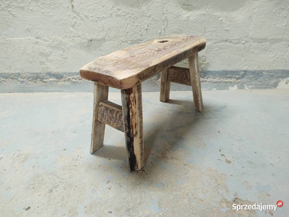 Ławka stołek drewniany podlaskie Białystok