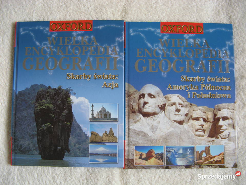 Oxford Wielka Encyklopedia Geografii komplet 16