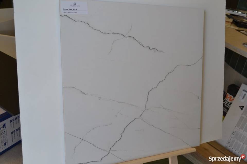 Gres MARQUINA Kamień biały poler 60x60 Mavros