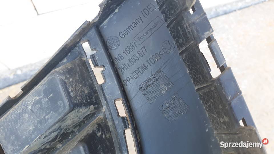 VW AMAROK KRATKA ŚRODKOWA ZDERZAKA PRZÓD wielkopolskie Międzychód