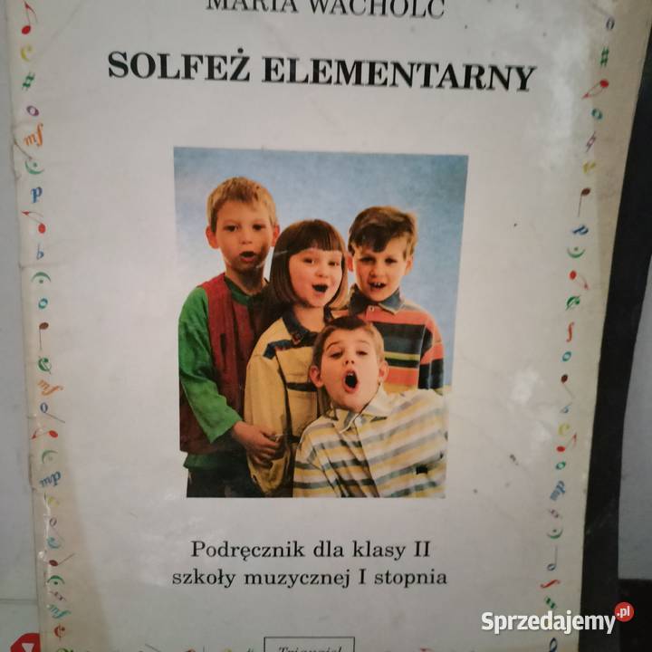 Solfeż elementarny Waholc książki wysyłka muzyka pomorskie Gdańsk