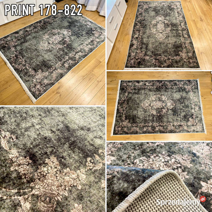 NOWOCZESNY DYWAN 130X190 PRINT 178822 CIENKI Białystok