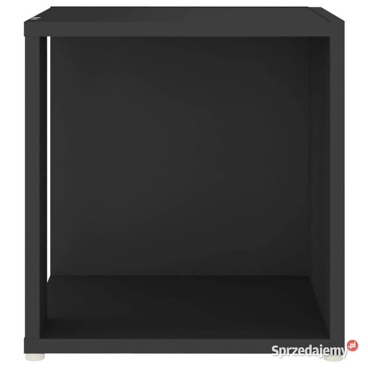 Stolik boczny czarny 33x33x345 materiał Warszawa