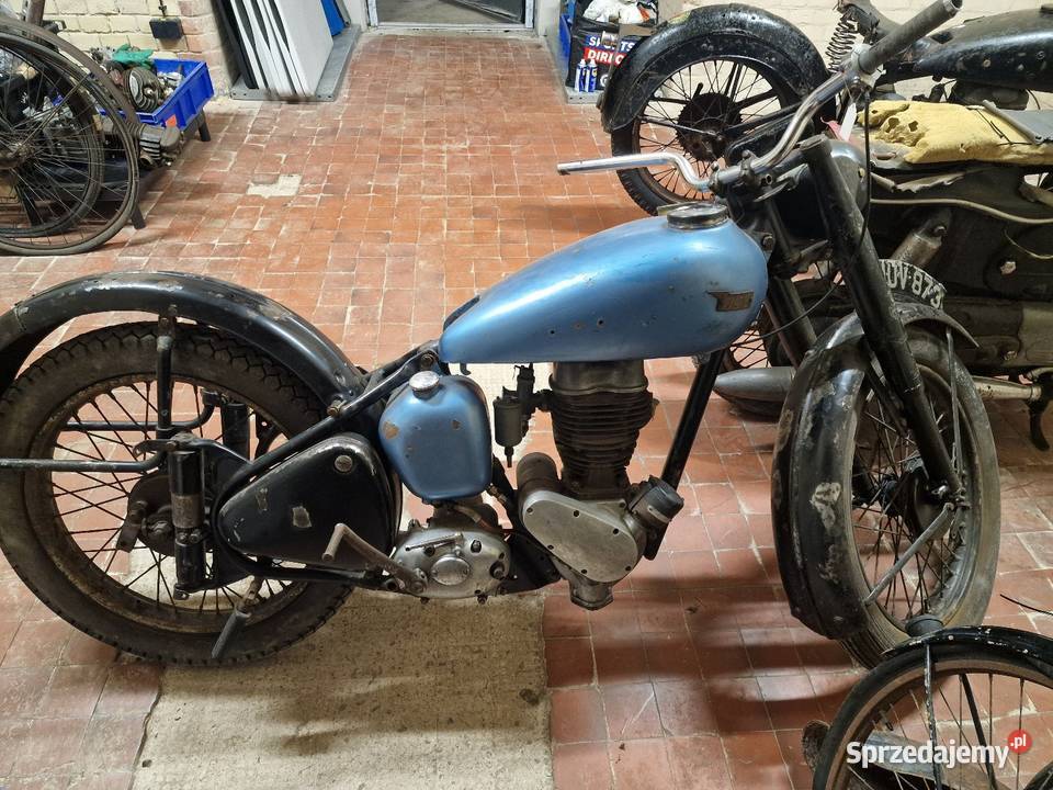 Bsa c10 250 1950r Projekt do renowacji silnik Pozostałe Toruń