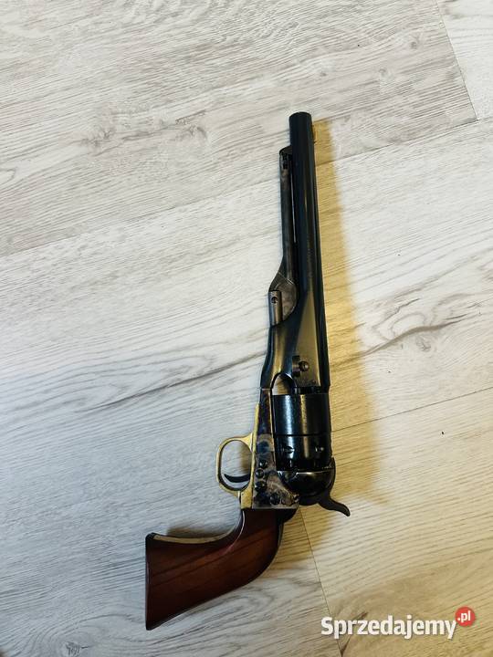 Rewolwer Czarnoprochowy Colt Army 44 duży zestaw Sporty strzeleckie i myślistwo Garwolin