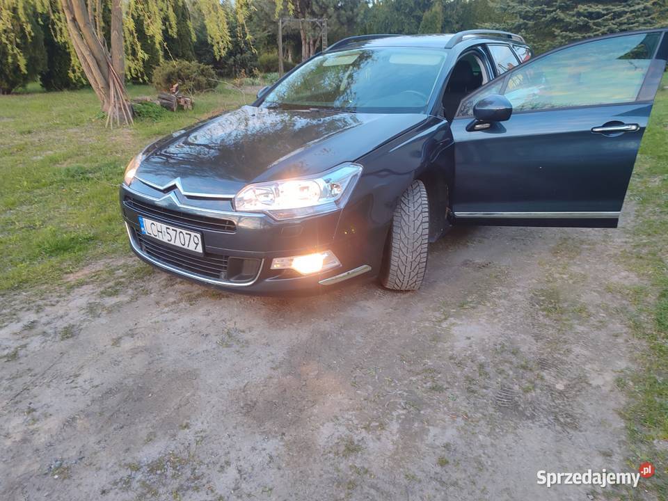 Citroen C5 x7 20BG salon Austria bogata stan elektryczne lusterka lubelskie Łęczna sprzedam
