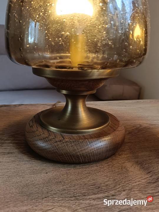 Dwie stare lampki nocne Hillebrand lata 80te Lipno