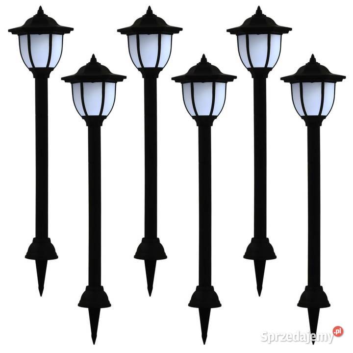 vidaXL Lampy solarne do ogrodu 6 LED Warszawa sprzedam