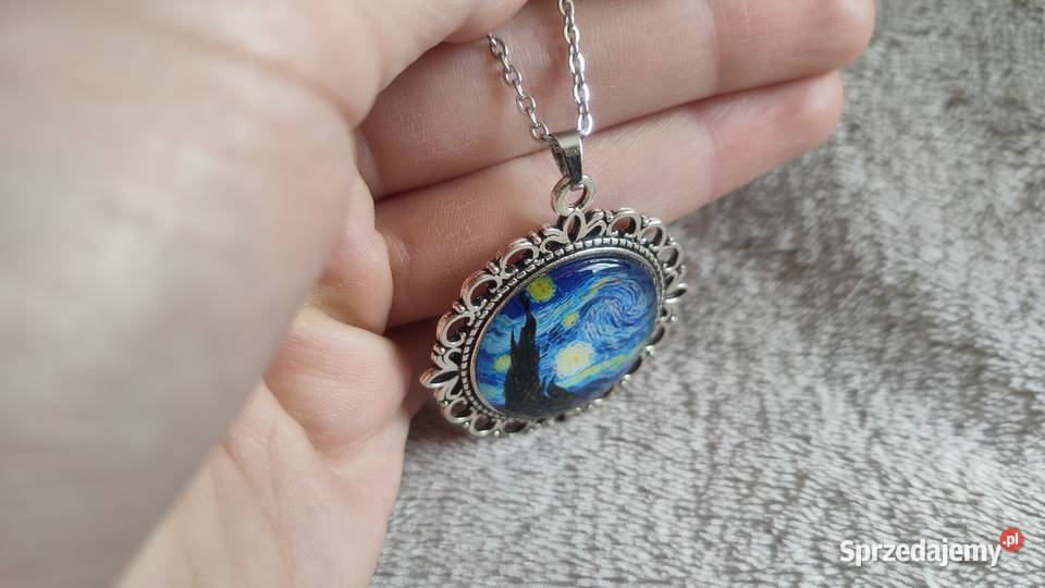 Wisior wisiorek naszyjnik Gwieździsta Noc van śląskie Tarnowskie Góry sprzedam