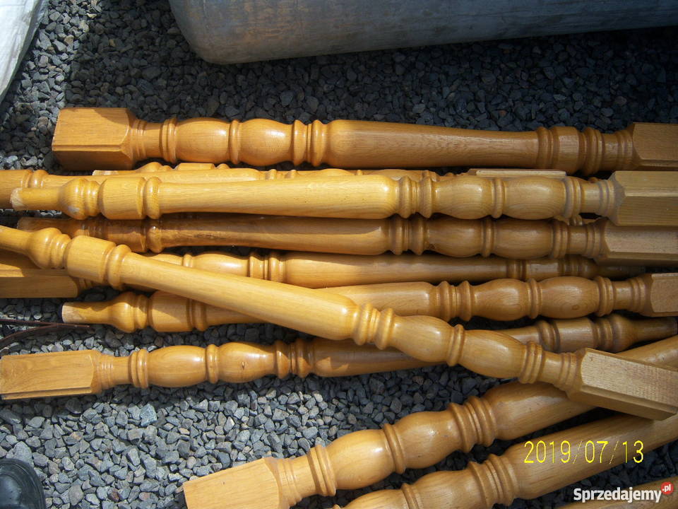 Tralki drewniane drewno buk wewnętrzne Kielce