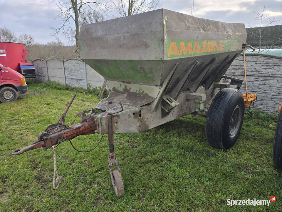 Rozsiewacz wapna nawozów AMAZONE ZG5000 5 ton 6 Rozsiewacze nawozów podlaskie