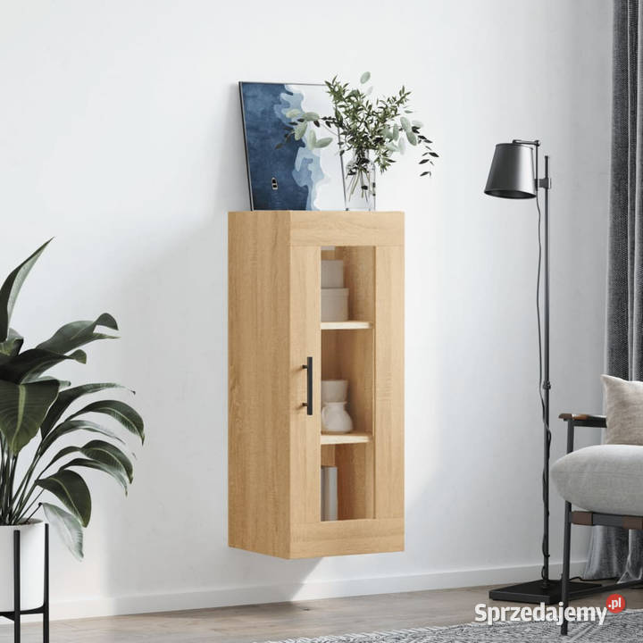 Szafka wisząca dąb sonoma 345x34x90 WM828935