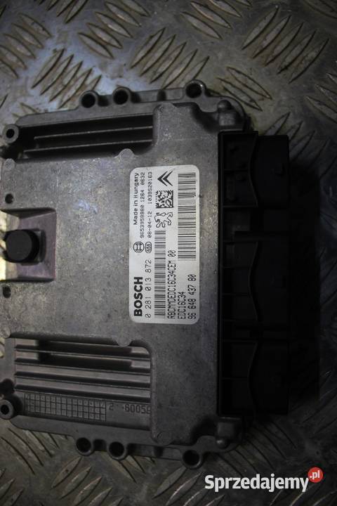 KOMPUTER STEROWNIK SILNIKA CITROEN C5 III X7 16