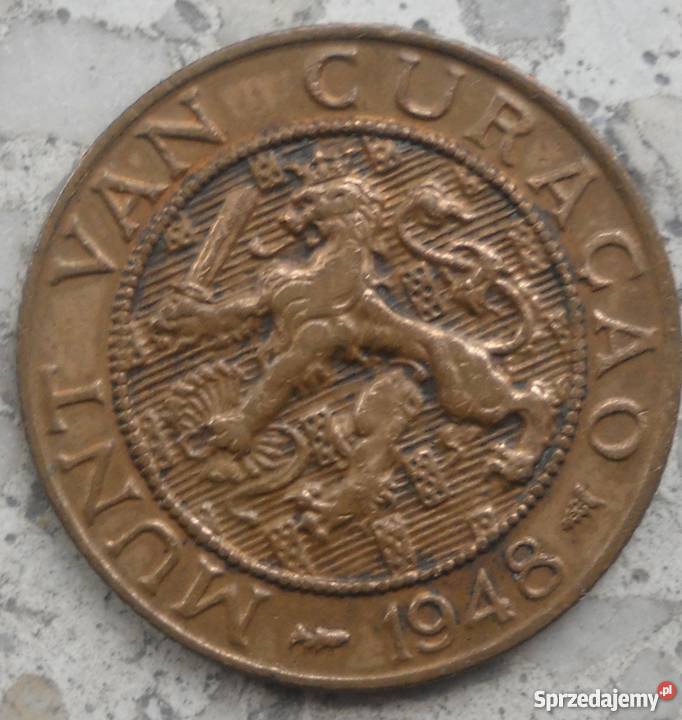 CURACAO2 12 CENT1948 r mazowieckie Legionowo
