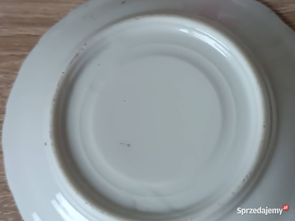 Porcelanowe podstawki i filiżanka Gorlice