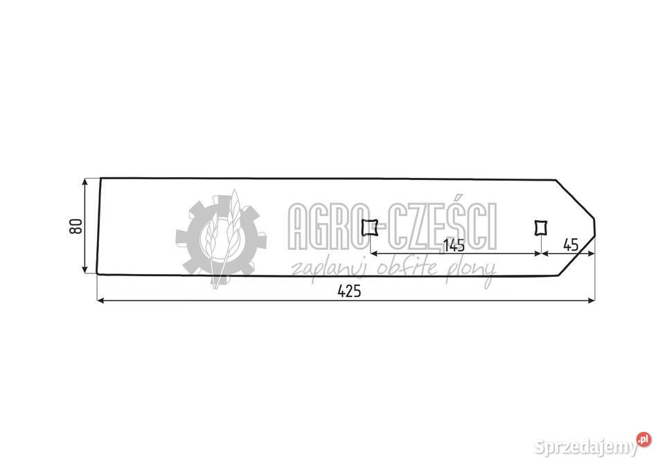 LEMKEN PŁOZA A1VL 3401570 FRANK ORIGINAL opolskie Skoroszyce