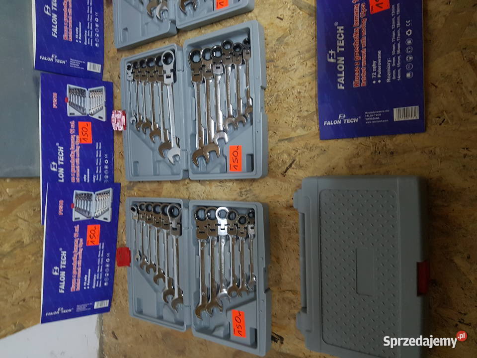 KLUCZE PŁASKO OCZKOWE Z GRZECHOTKĄ ŁAMANE 819 Głogowa