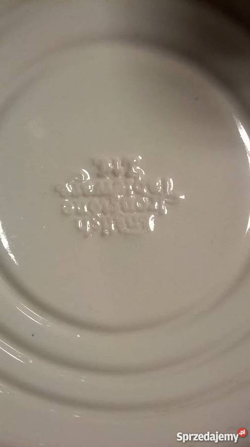 Angielskie płaskie talerze obiadowe Poznań