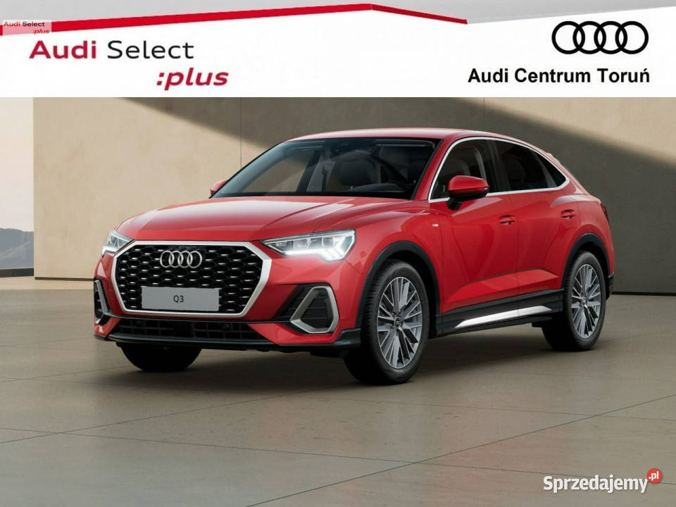 Audi Q3 Sportback LEASINGod103S kurtyny powietrzne Toruń sprzedam