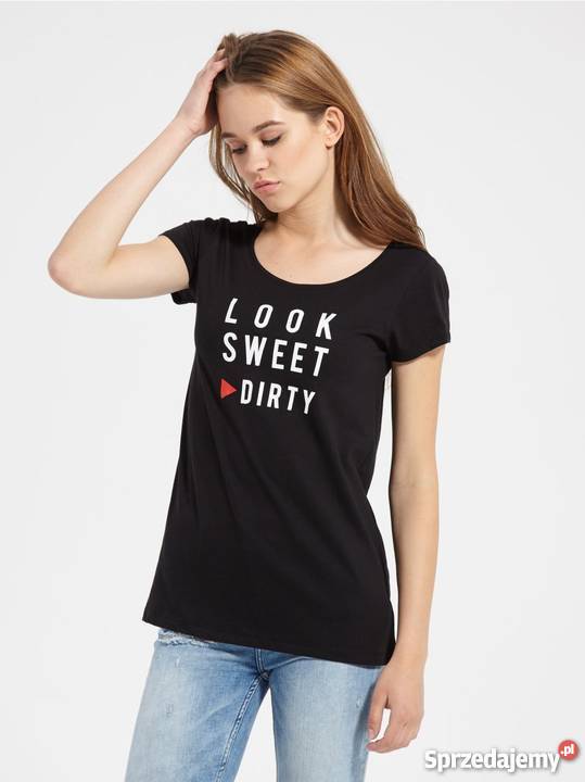 LOOK SWEET Tshirt sinsay Rozmiar 34(XS) małopolskie Olkusz