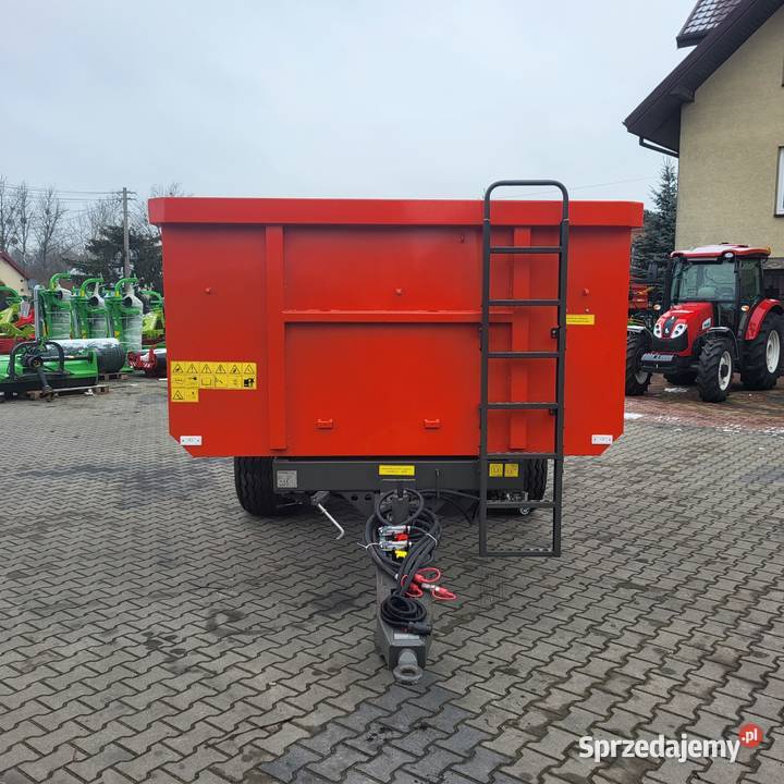 Przyczepa skorupowa tandem budowlana 10 TON Strzegowo