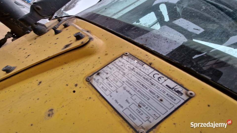 Syndyk sprzeda wózek jezdniowy Huyndai 16T Usługi Bydgoszcz