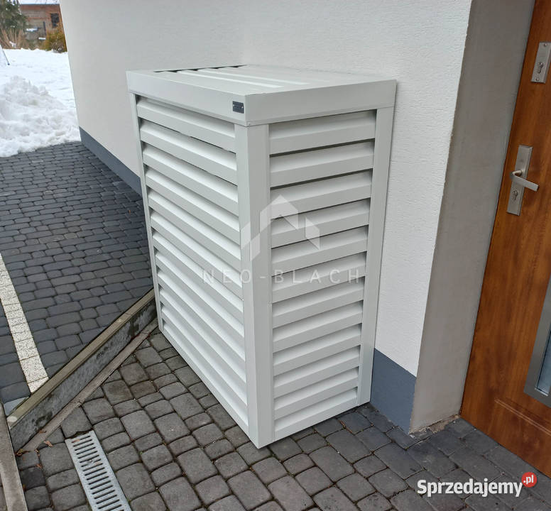 Osłona pompy ciepła 90x40x140 biały NB268 Klimatyzatory Radom