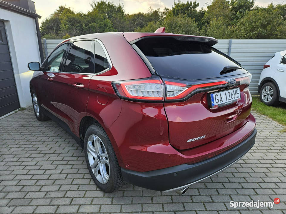 Ford EDGE 20 180 TITANIUM manual BEZWYPADEK pomorskie Gdynia