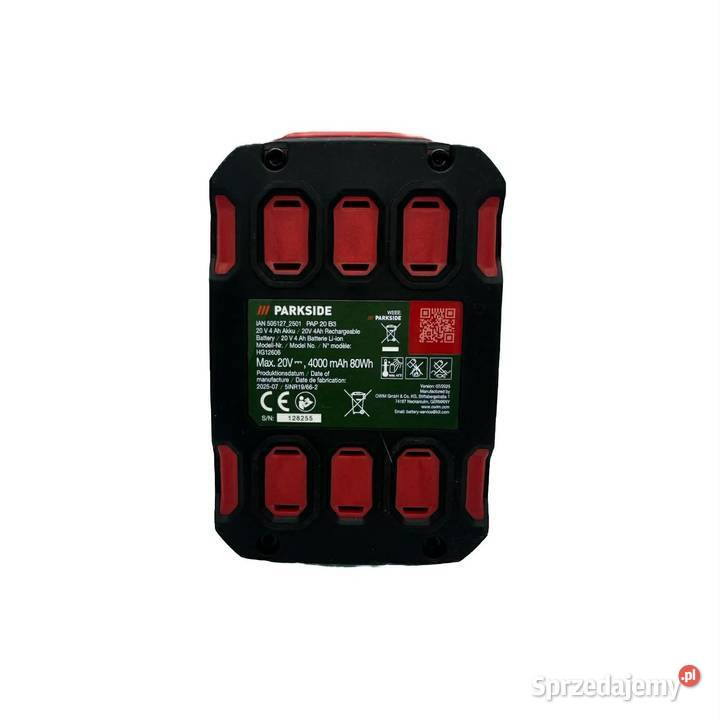 Akumulator Parkside PAP 20 B3 20V 4Ah warmińsko-mazurskie