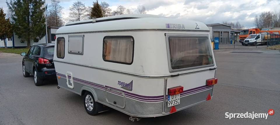 Lekka przyczepa kępingowa HYMER ERIBA diesel Jelenia Góra