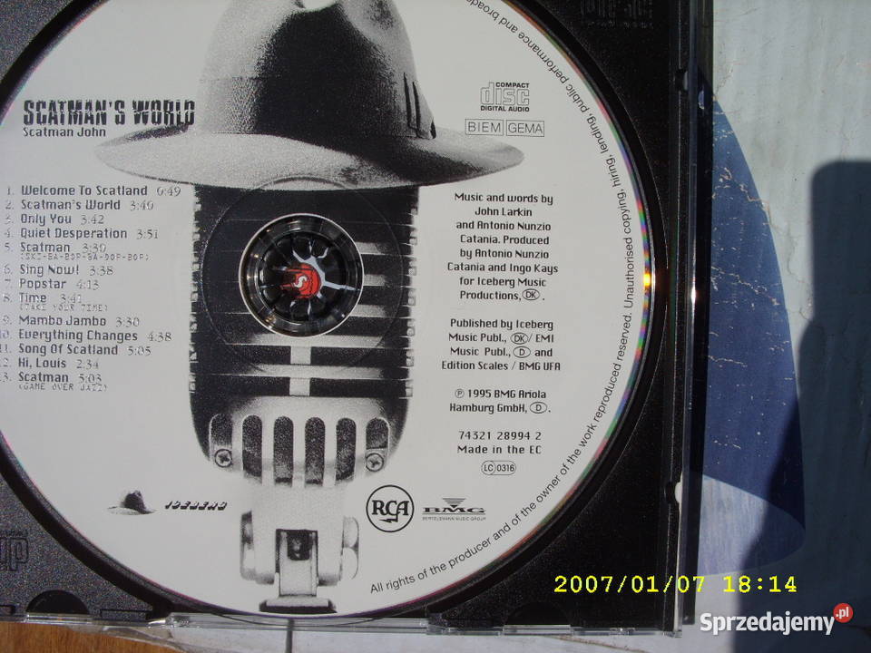 Rock CD SCATMANTS WORLDSCATMAN JOHN Płyty i kasety Wołów