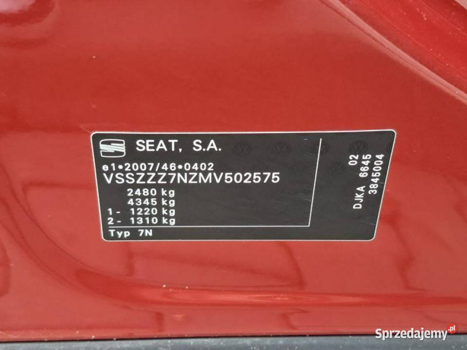 Seat Alhambra II 2010 Komorniki