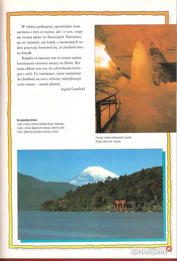ALBUM 100 największych cudów natury Ingrid Cranf Lublin