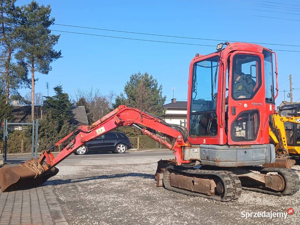 Minikoparka Komatsu PC20MR2 z 2006 roku 3 łyżki