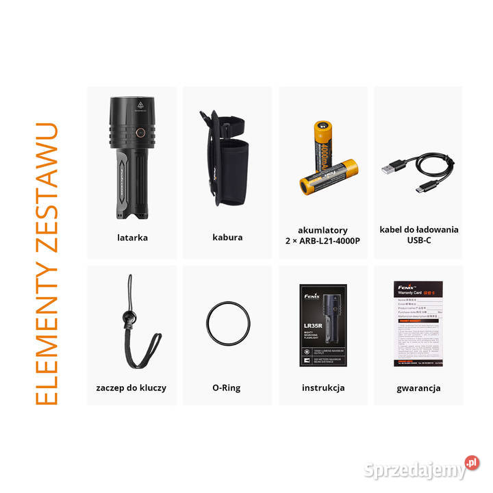 Latarka LED Fenix LR35R