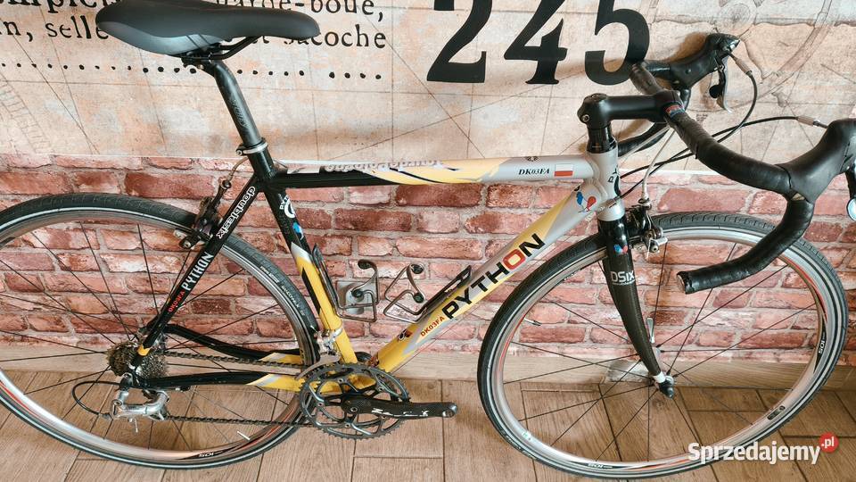 Rower szosowy Python DK03FA Karbonowy widelec i Wejherowo