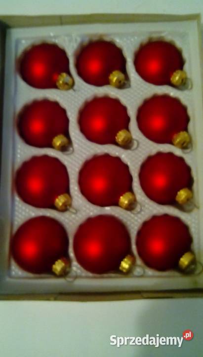 Ozdoby choinkowe PRL Szczecinek