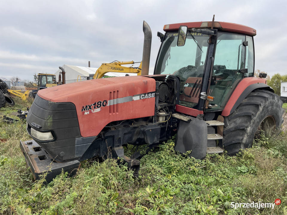 Case MX180 kabina maska lampy schody tłumik Części i osprzęt rolniczy Jastrzębniki