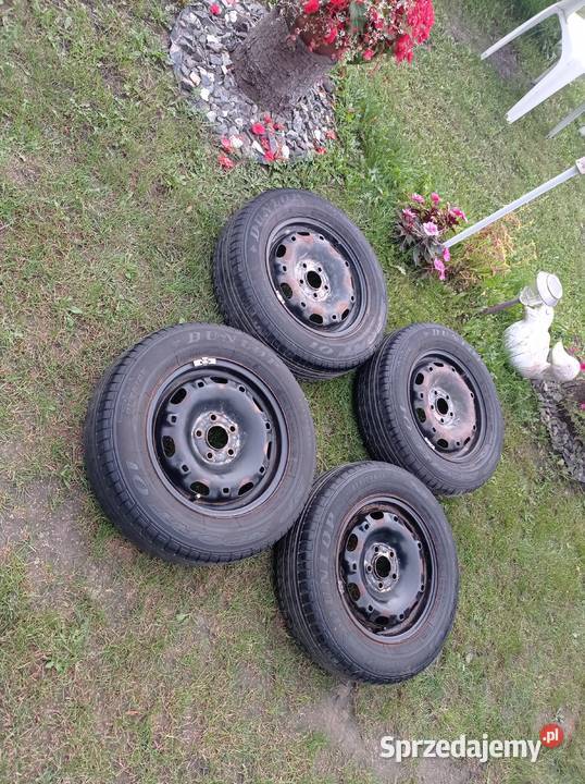 Felgi Stalowe 14 VW POLO SKODA 5 x 100 Opony Średnica 14" Dzierżoniów sprzedam