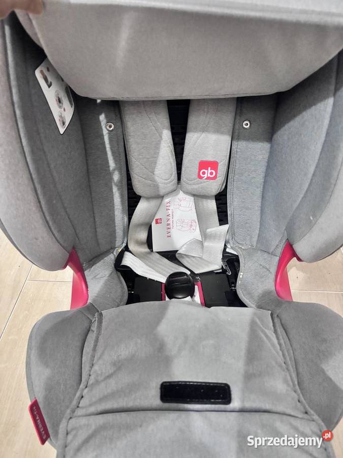 Fotelik samochodowy GB EvernaFix 936 stan Poznań