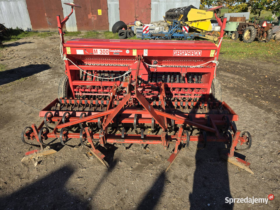 Siewnik z agregatem GASPARDO Complettline M300 Rolnictwo sprzedam