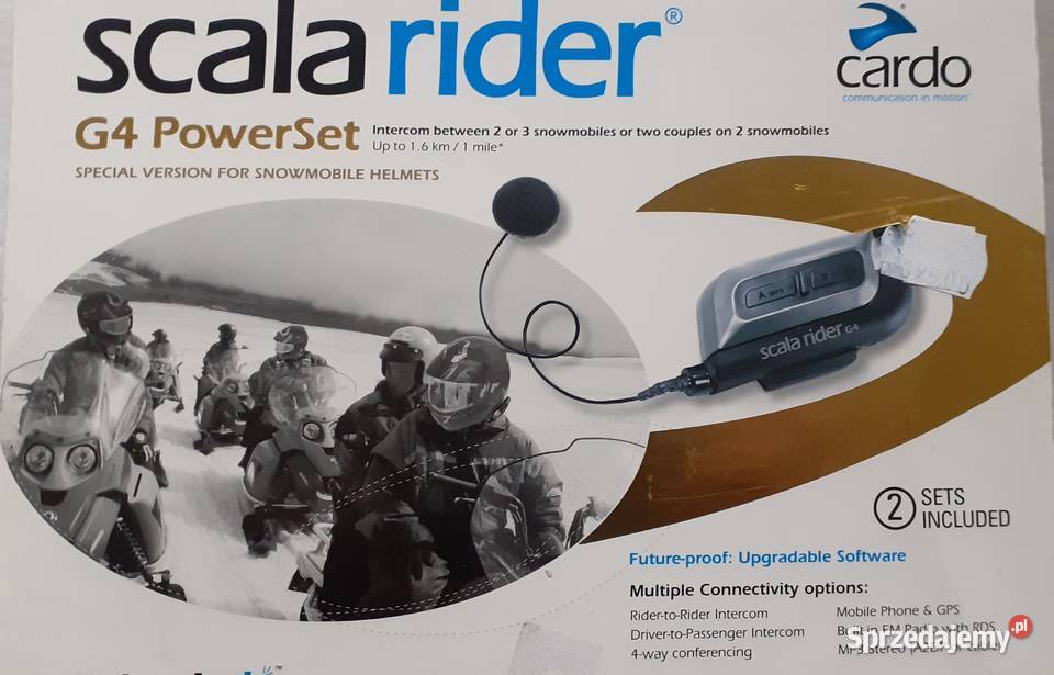 Interkom Scala Cardo Rider G4 Łask