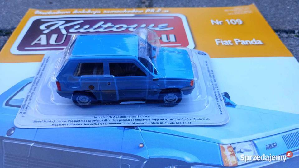 FIAT PANDA I model kultowe auta PRL deagostini mazowieckie Warszawa sprzedam