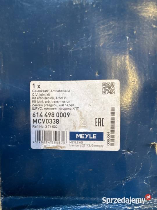 Przegub napędowy Opel astra G osobowe Ruda Śląska sprzedam
