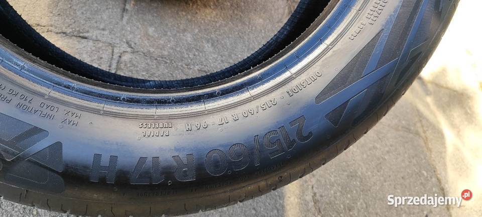 Opony Continental 21560 R17 4 sztuki letnie Poznań