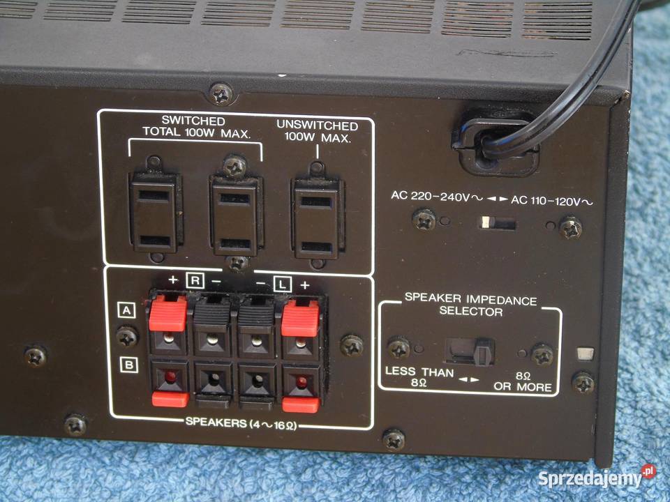 Wzmacniacz Kenwood 206 mocna 2x 150 wat WYSYŁKA podkarpackie sprzedam