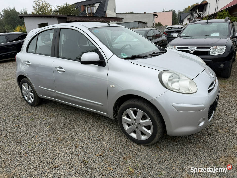 Nissan Micra navi klimatronic gwarancja K13 bluetooth Zbąszyń sprzedam